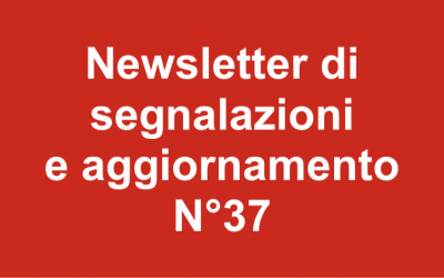 Newsletter 37 – ottobre 2018