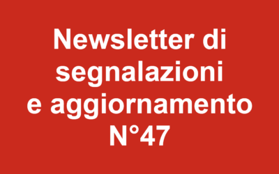 Newsletter 47 – Febbraio 2020