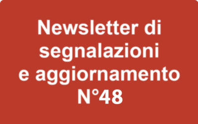 Newsletter 48 – Marzo 2020