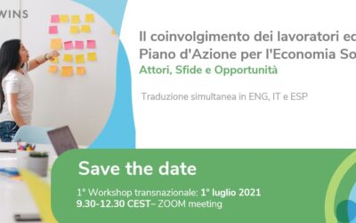 SAVE THE DATE 1 luglio dalle 9:30 alle 12:30 Progetto WINS