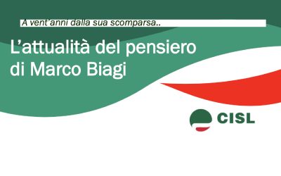 Webinar: L’attualità del pensiero di Marco Biagi