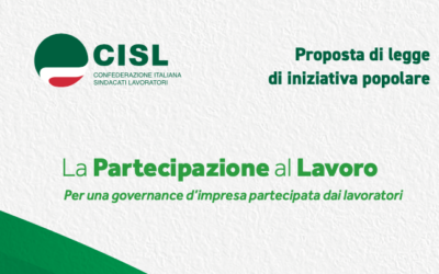 Proposta di legge di iniziativa popolare “La Partecipazione al Lavoro”