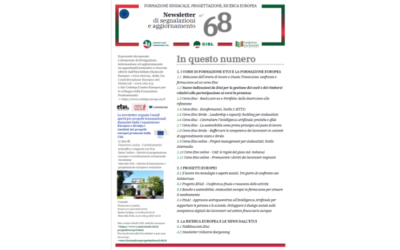 Newsletter Formazione Progettazione Ricerca Europea N°68